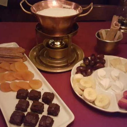 Fondue de Leite Ninho com Nutella