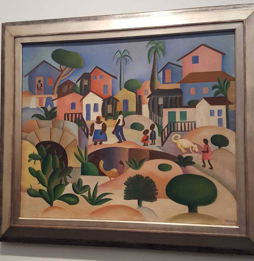 Obra Morro da favela de 1924