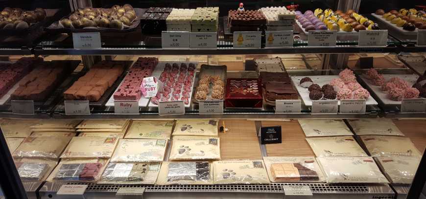 Vitrine de Chocolates