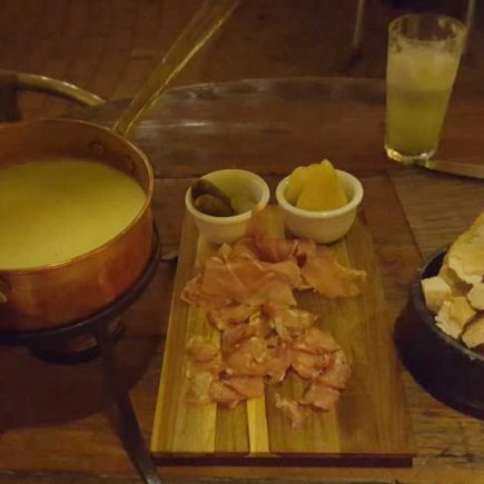 Fondue clássico de queijo