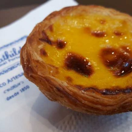 O delicioso pastel de nata da Casa Mathilde