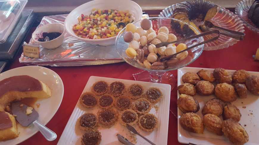 Buffet de café da manhã: doces