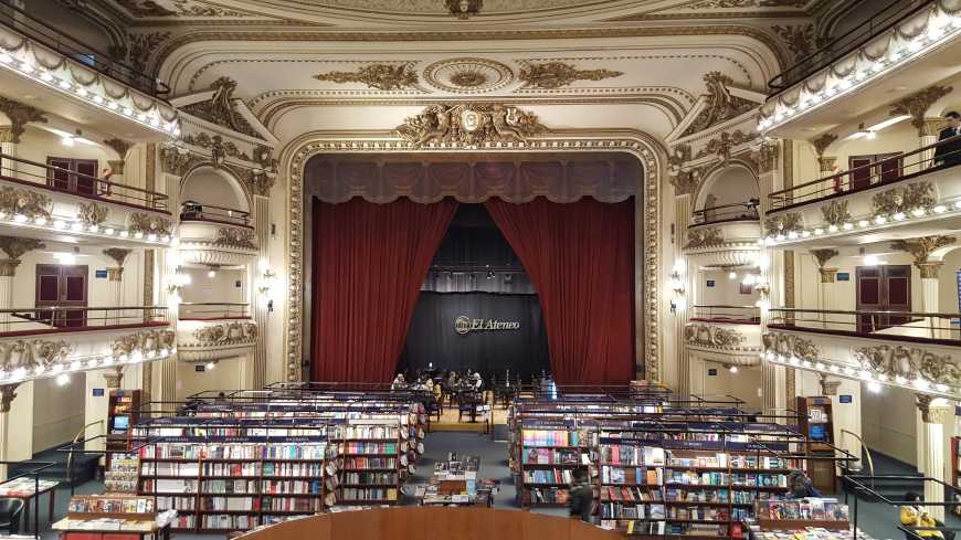 El Ateneo Grand Splendid: livraria que vale a pena ser visitada!