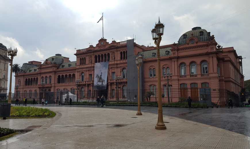 A famosa Casa Rosada: sede da presidência da Argentina em Buenos Aires
