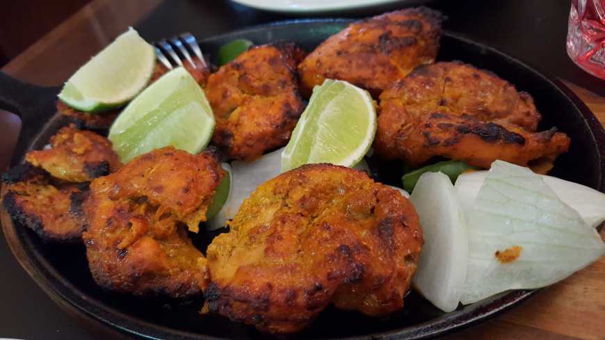 Apimentadinha chicken tikka!