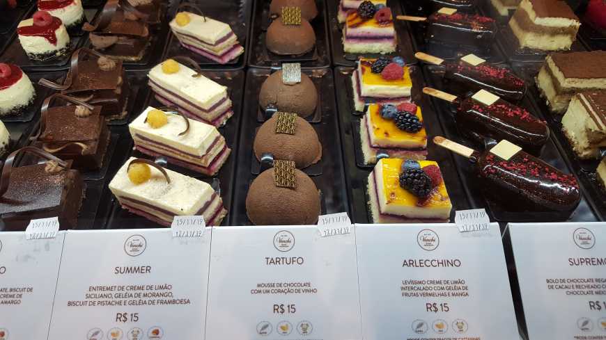 Doces lindos e deliciosos de La Pasticceria Venchi!