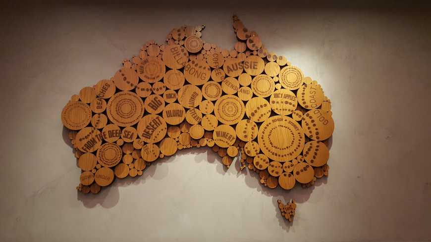 Decoração ao estilo australiano do Outback