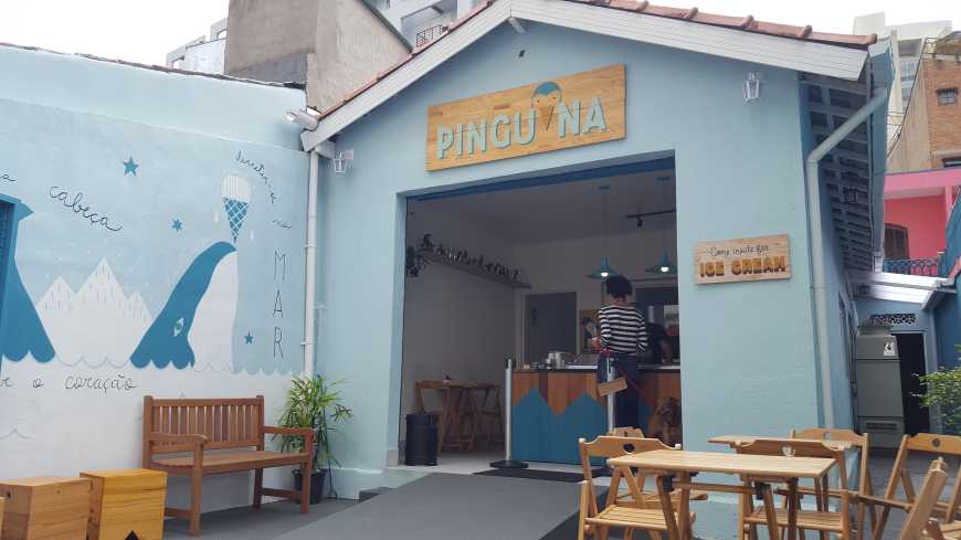 Pinguina Sorveteria na badalada Vila Madalena