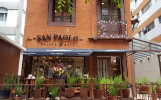 Graciosa loja do San Paolo Gelato & Café do Jardins!