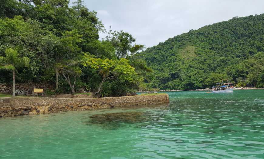 Ilha da Pescaria, parada para almoço a bordo