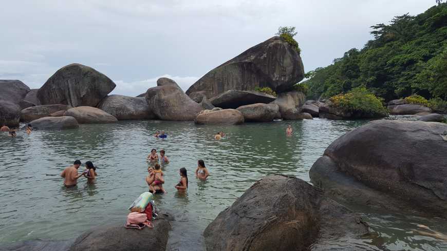 A disputada Piscina Natural