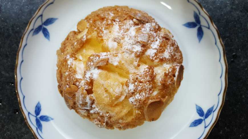 Choux cream de amêndoa, o melhor doce do Kazu Cake!