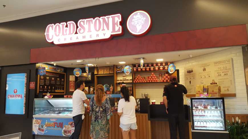 Sorveteria Cold Stone Creamery no Shopping Eldorado