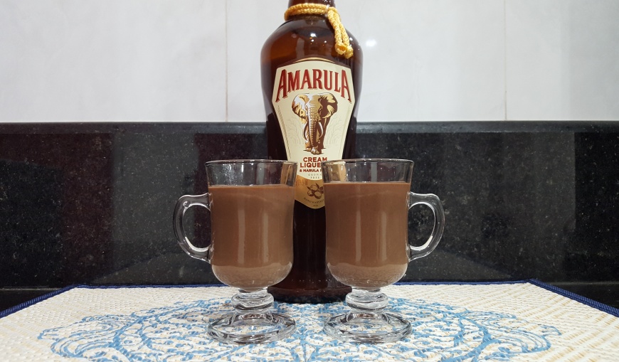 Chocolate quente com Amarula: perfeito para o inverno!