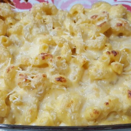 Receita de macarrão com queijo