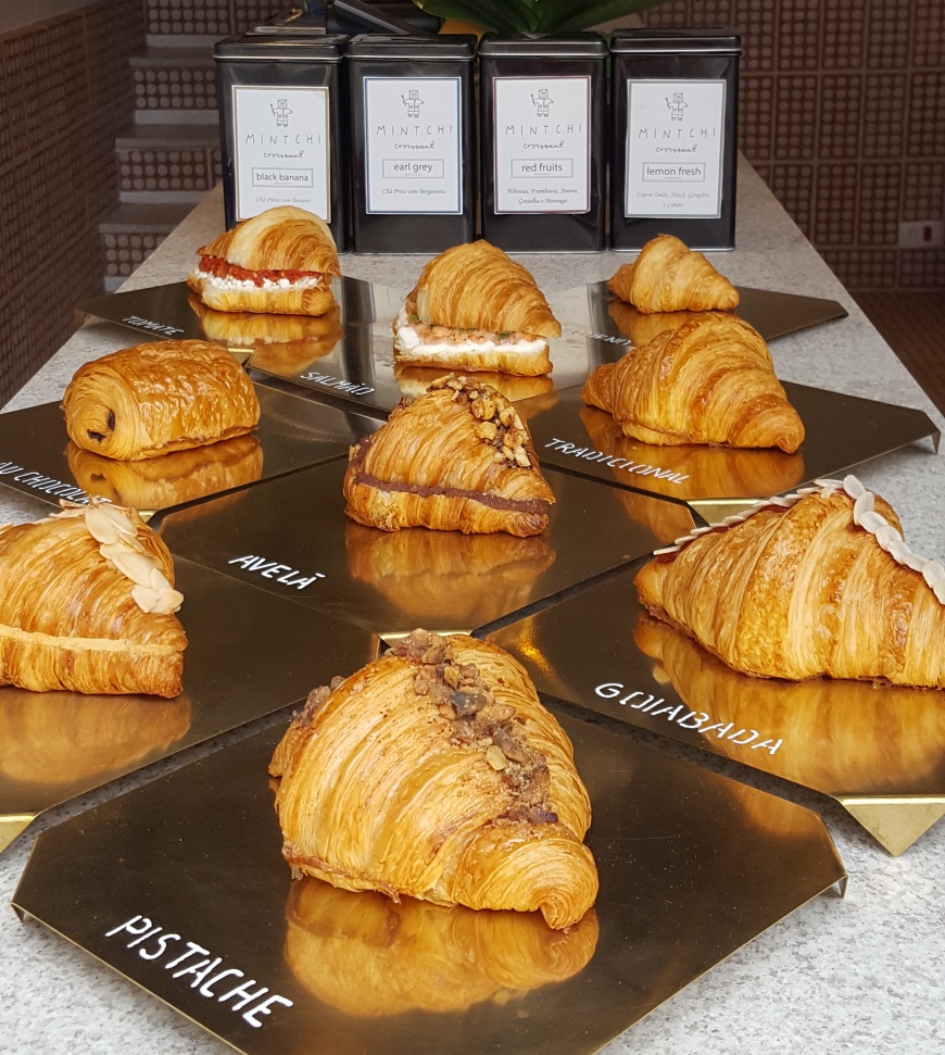 Croissants e pain au chocolat do Mintchi