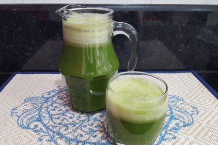Receita de suco verde nutritivo, gostoso e refrescante!