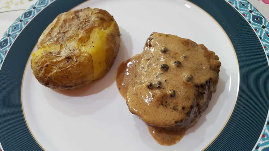 Maravilhosa receita de steak au poivre do chef Olivier Anquier!