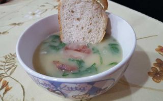 Receita de caldo verde