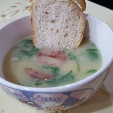 Receita de caldo verde