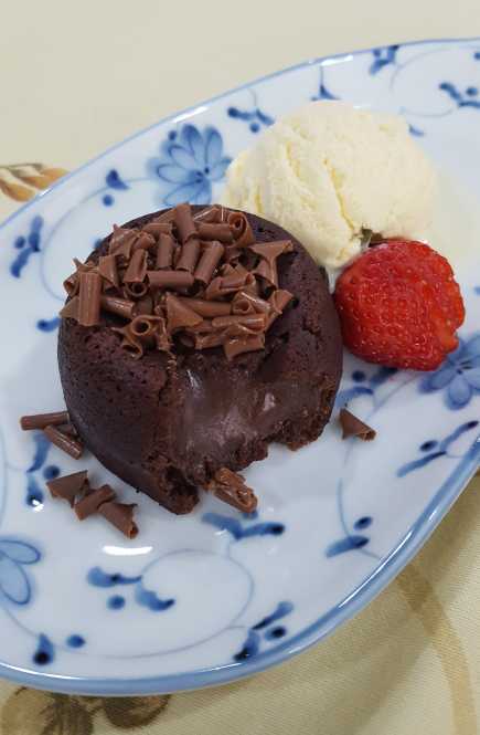 Maravilhoso petit gâteau de brigadeiro da Ana Maria Braga!