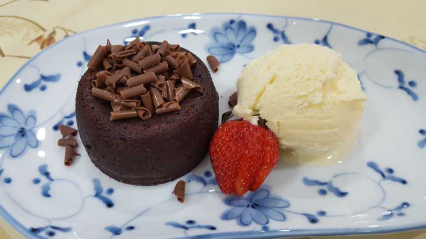 Petit gâteau de brigadeiro