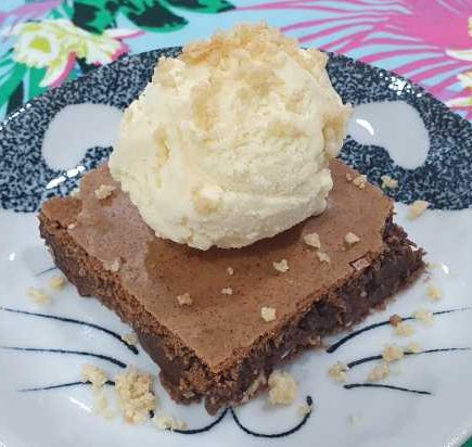 Maravilhoso brownie de chocolate da Rita Lobo!