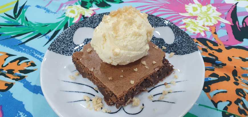 Maravilhoso brownie de chocolate da Rita Lobo!