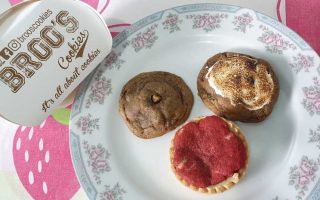 Cookies e tortinha do Broo's Cookies