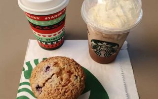 Chocomenta Mocha e Frappuccino no menu especial de Natal do Starbucks