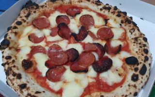 Maravilhosa arrabbiata da Deveras Pizza!