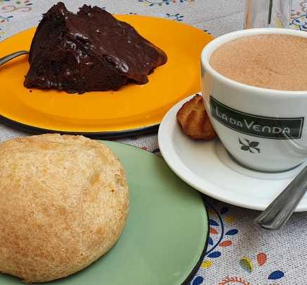 Café da manhã no Lá da Venda