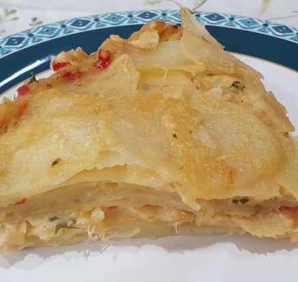 Mil-folhas de bacalhau