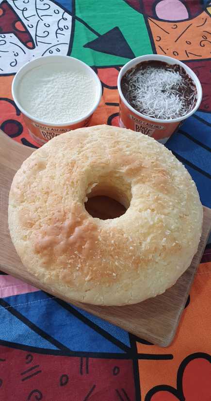 Bolos de pote e bolo de queijo da Casa de Bolos