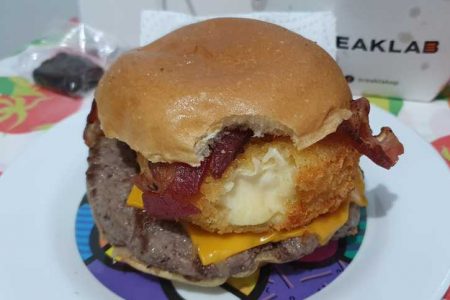 The Burger, perfeito para os amantes de queijo!