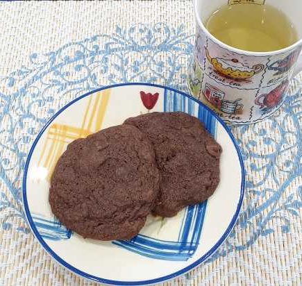 Maravilhosos cookies de chocolate da Helô!