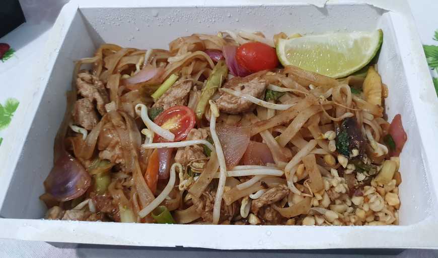 O clássico pad thai