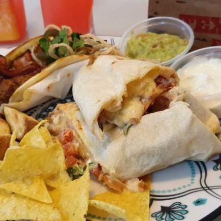 Combos de tacos e burrito para uma janta mexicana completa!