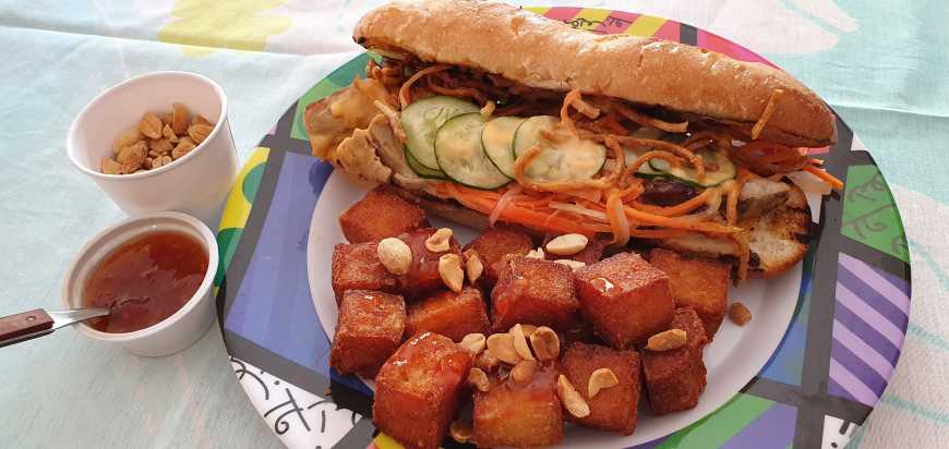 Bahn Mi e dadinho de moti