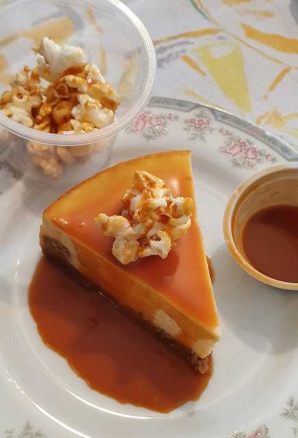 Cheesecake de caramelo de missô