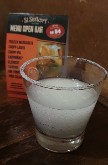 Frozen Margarita é uma das bebidas do Open Bar Sí Señor!