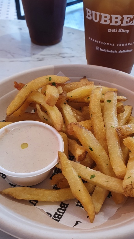 Porção de fritas crocantes!