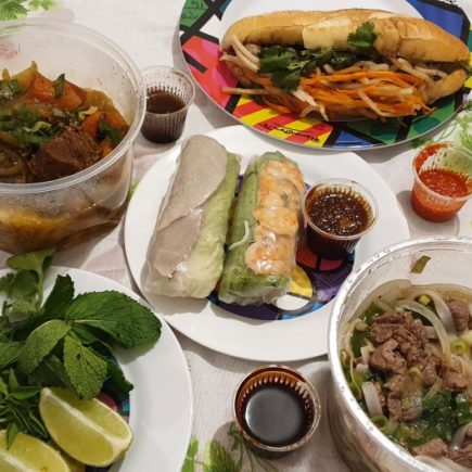 Saborosas comidinhas do Bánh Mi Vietnam!