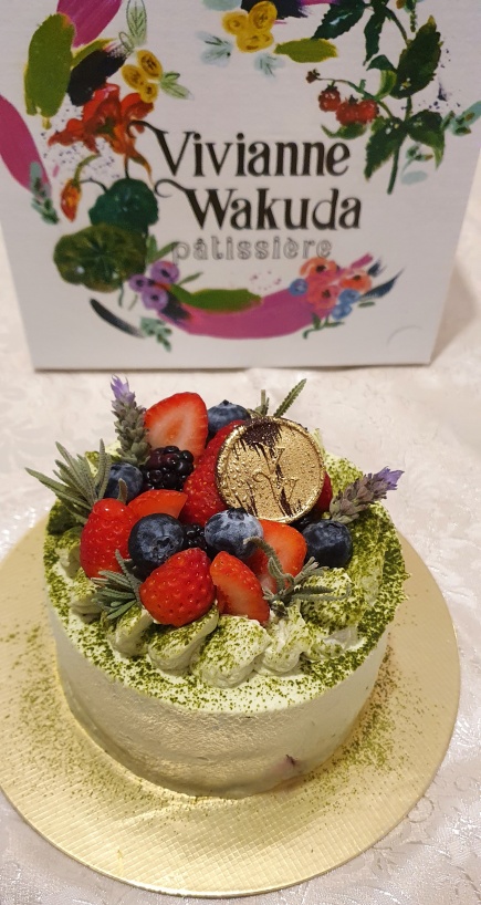 INCRÍVEL matcha cake da Vivianne Wakuda!