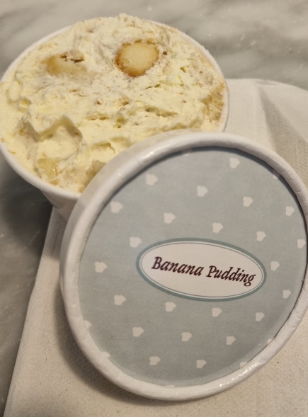 Levíssimo Banana Pudding da Magnolia Bakery, um clássico de Nova York!