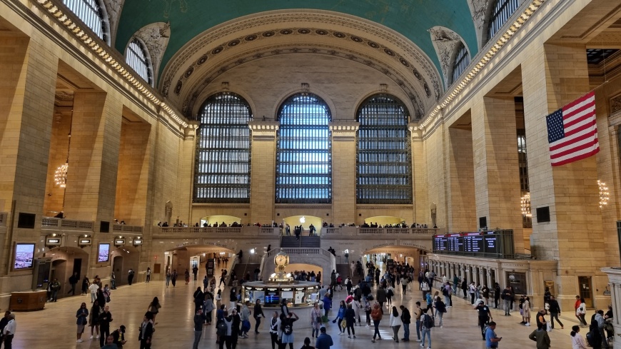 Grand Central Terminal, cenário de diversos filmes americanos