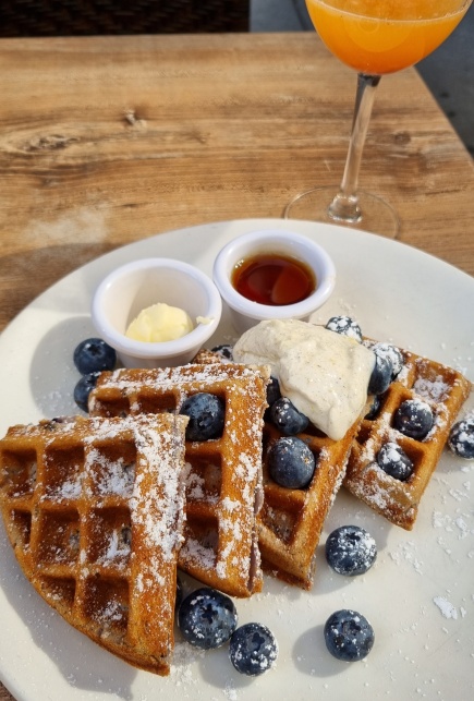 Wild Blueberry Waffle de Sarabeth's