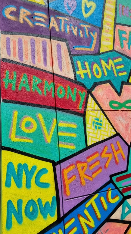Um pouquinho da arte de rua do Soho em Nova York!