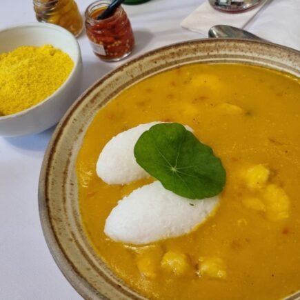 Clássico bobó de camarão do restaurante Tordesilhas!