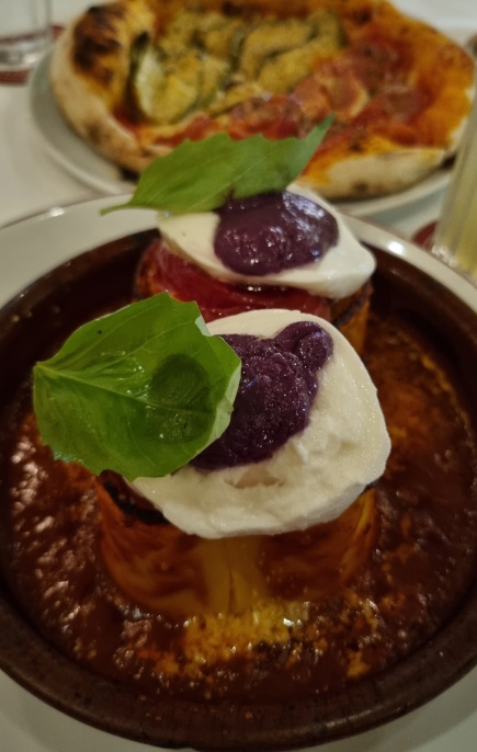 Maravilhoso Rondeli Caprese da Bráz Trattoria Tamboré!